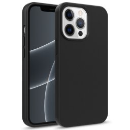 ECO RUBBER Védőburkolat Apple iPhone 15 Pro fekete