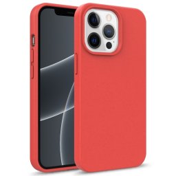 ECO RUBBER Védőburkolat Apple iPhone 15 Pro piros