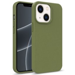 ECO RUBBER Védőburkolat Apple iPhone 15 Plus sötétzöld
