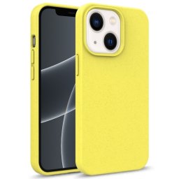 ECO RUBBER Védőtok Apple iPhone 15 sárga