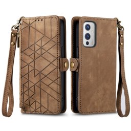 GEOM pénztárca tok One Plus Nord 3 5G barna