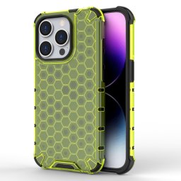 HONEYCOMB Apple iPhone 15 Pro védőburkolat zöld