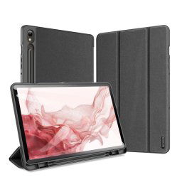DUX DOMO Samsung Galaxy Tab S9 flip tok fekete