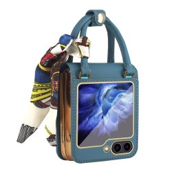 GKK HANDBAG Védőtok Samsung Galaxy Z Flip 5 5G kék