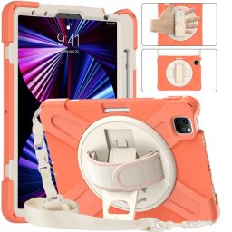 SOLID Tartós burkolat Apple iPad Pro 11 (2022 / 2021 / 2020 / 2018) narancssárga