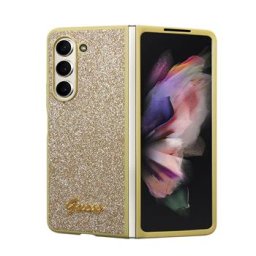 GUESS GLITTER FLAKES Huzat Samsung Galaxy Z Fold 5 5G arany