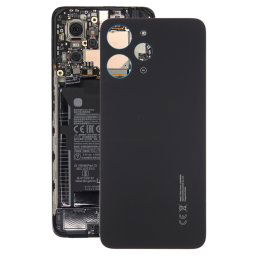 Eredeti Hátlap (akkumulátor fedél) Xiaomi Redmi 12 fekete