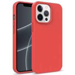 ECO RUBBER Védőtok Apple iPhone 15 Pro Max piros