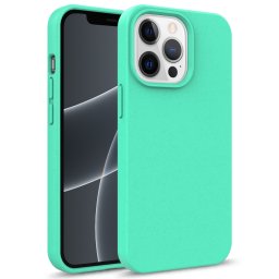 ECO RUBBER Védőburkolat Apple iPhone 15 Pro Max világoszöld