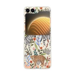 ART Műanyag borítás Samsung Galaxy Z Flip 5 5G JUNGLE telefonhoz
