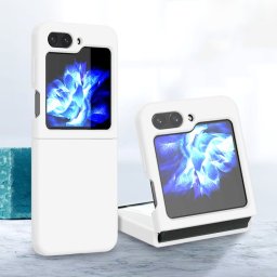 RUBBER Védőburkolat Samsung Galaxy Z Flip 5 5G fehér