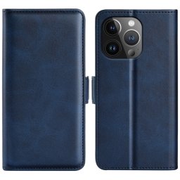 SIDE Wallet tok Apple iPhone 15 Pro Max kék