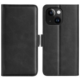 SIDE Wallet tok Apple iPhone 15 Plus készülékhez fekete