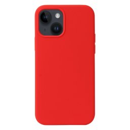 RUBBER Védőburkolat Apple iPhone 15 Plus piros