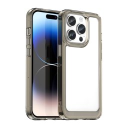 CRYSTAL Védőburkolat Apple iPhone 15 Pro Max szürke