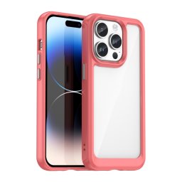 CRYSTAL Védőburkolat Apple iPhone 15 Pro Max piros