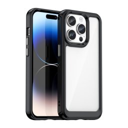 CRYSTAL Védőburkolat Apple iPhone 15 Pro Max fekete