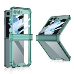 GKK CUSHION Fóliás védőhuzat Samsung Galaxy Z Flip 5 5G zöld