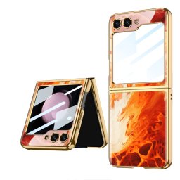 GKK GLASS Samsung Galaxy Z Flip 5 5G FIRE védőburkolat