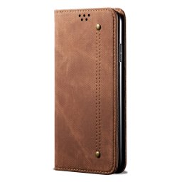 DENIM pénztárcahuzat Huawei Nova Y90 barna