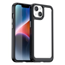CRYSTAL Védőburkolat Apple iPhone 15 Plus fekete