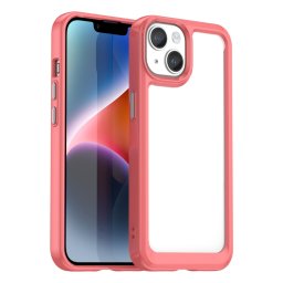 CRYSTAL Védőburkolat Apple iPhone 15 Plus piros