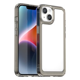 CRYSTAL Védőburkolat Apple iPhone 15 szürke