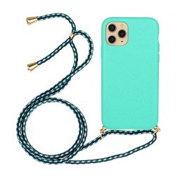 ROPE Huzat kábellel Apple iPhone 15 Pro világoszöld