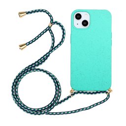 ROPE Huzat kábellel Apple iPhone 15 Plus világoszöld