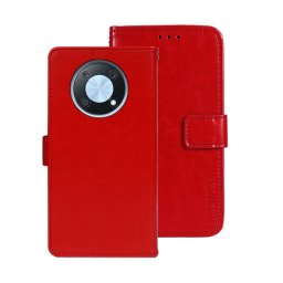 IDEWEI Wallet tok Huawei Nova Y90 piros