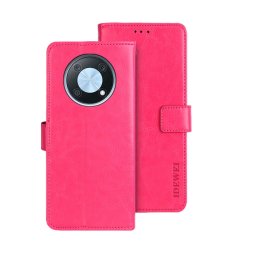 IDEWEI Wallet tok Huawei Nova Y90 rózsaszín