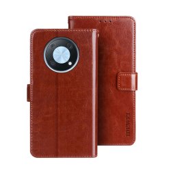 IDEWEI Wallet huzat Huawei Nova Y90 barna