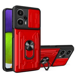 RING KAMERA Borító tartóval Xiaomi Poco F5 piroshoz