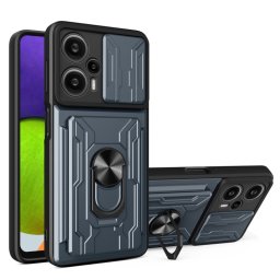 RING KAMERA Borító tartóval Xiaomi Poco F5 szürke színhez