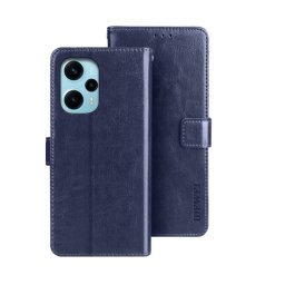 IDEWEI Wallet tok Xiaomi Poco F5 sötétkék