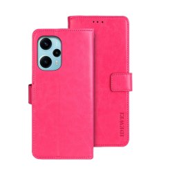 IDEWEI Wallet tok Xiaomi Poco F5 rózsaszín
