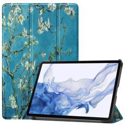 ART Flip tok Samsung Galaxy Tab S9 APRICOT BLOSSOM telefonhoz