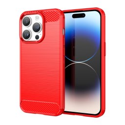 FLEXI TPU burkolat Apple iPhone 15 Pro Max telefonhoz piros
