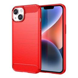 FLEXI TPU borító Apple iPhone 15 Plus telefonhoz piros