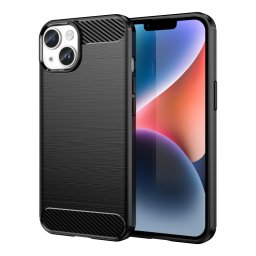 FLEXI TPU burkolat Apple iPhone 15 Plus készülékhez fekete