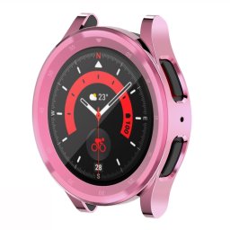 TPU FULL COVER tok Samsung Galaxy Watch 5 Pro készülékhez 45mm rózsaszín