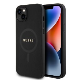 GUESS MAGSAFE borító Apple iPhone 15 telefonhoz fekete