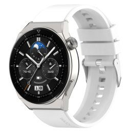 RUBBER szíjas Huawei Watch GT 3 Pro 46mm fehér