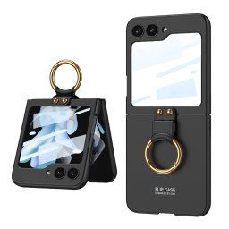 GKK CIRCLE Védőtok tartóval Samsung Galaxy Z Flip 5 5G fekete