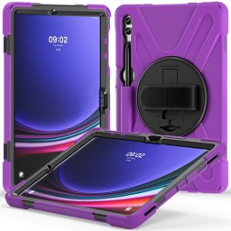 SOLID Tartós borítás Samsung Galaxy Tab S9+ / S10+ lila telefonhoz