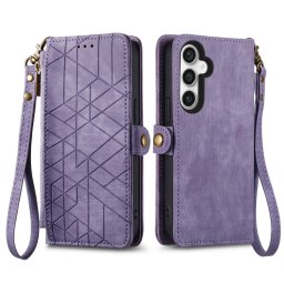 GEOM Wallet tok Samsung Galaxy S23 FE 5G lila telefonhoz