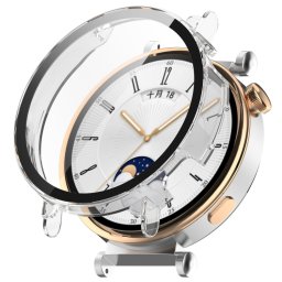 PC TELJES BORÍTÁS Üveggel ellátott műanyag borítás Huawei Watch GT 4 41mm átlátszóhoz