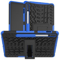 STAND Extra strapabíró tok Samsung Galaxy Tab S9 / S7 / S8 kék