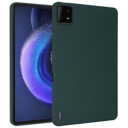 RUBBER Xiaomi Pad 6 / Pad 6 Pro védőburkolata sötétzöld