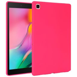 RUBBER Védőburkolat Samsung Galaxy Tab A 8.0 2019 (T290/T295) neon rózsaszín